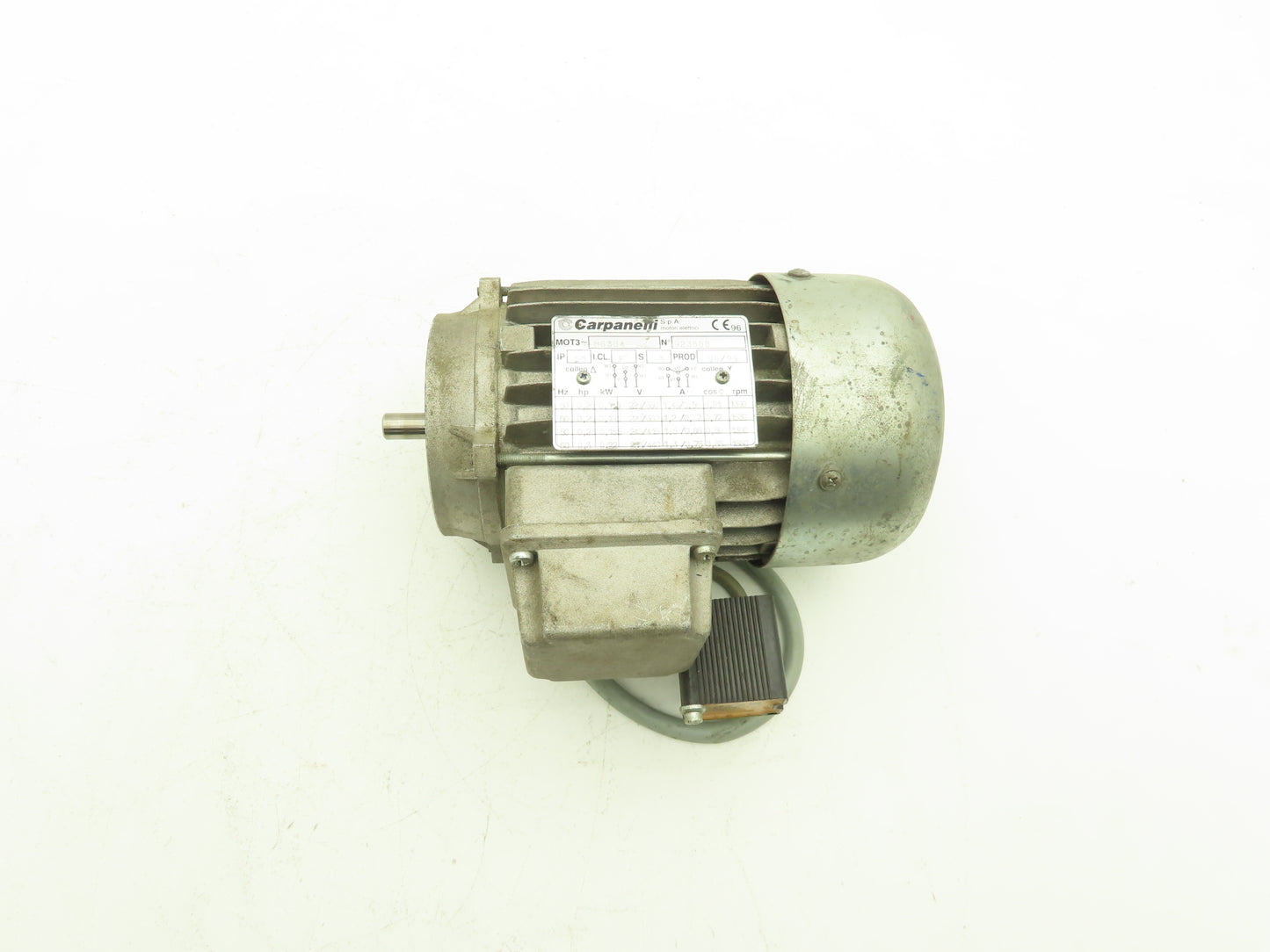 Carpanelli M63B4 AC Motor 0.22kW 1660RPM 220/308/440V 3Ph 63 Frame