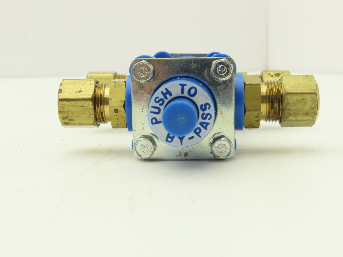 Honeywell 1701-2 Hankison Air Liquid Bypass Valve 3/8" OD Compression 200PSI