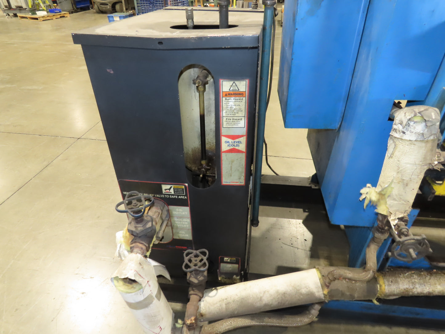 Black Bros 62" Hot Melt Roll Coating Glue Applicator Laminator Press Oil Heater