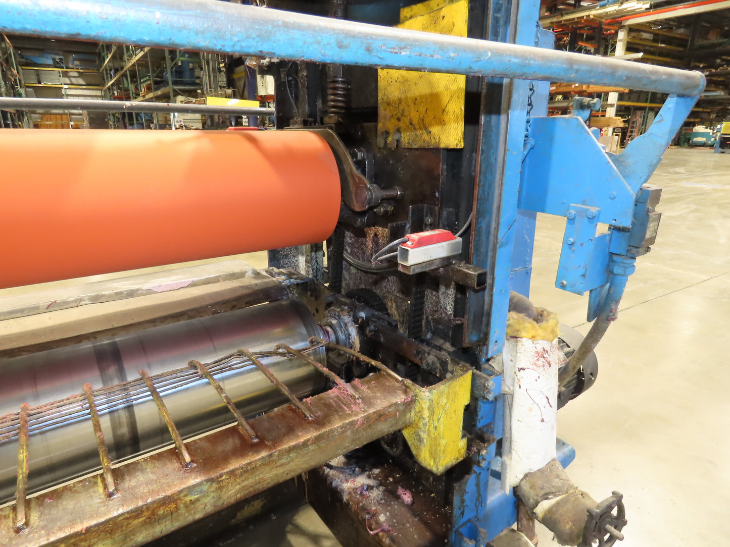 Black Bros 62" Hot Melt Roll Coating Glue Applicator Laminator Press Oil Heater