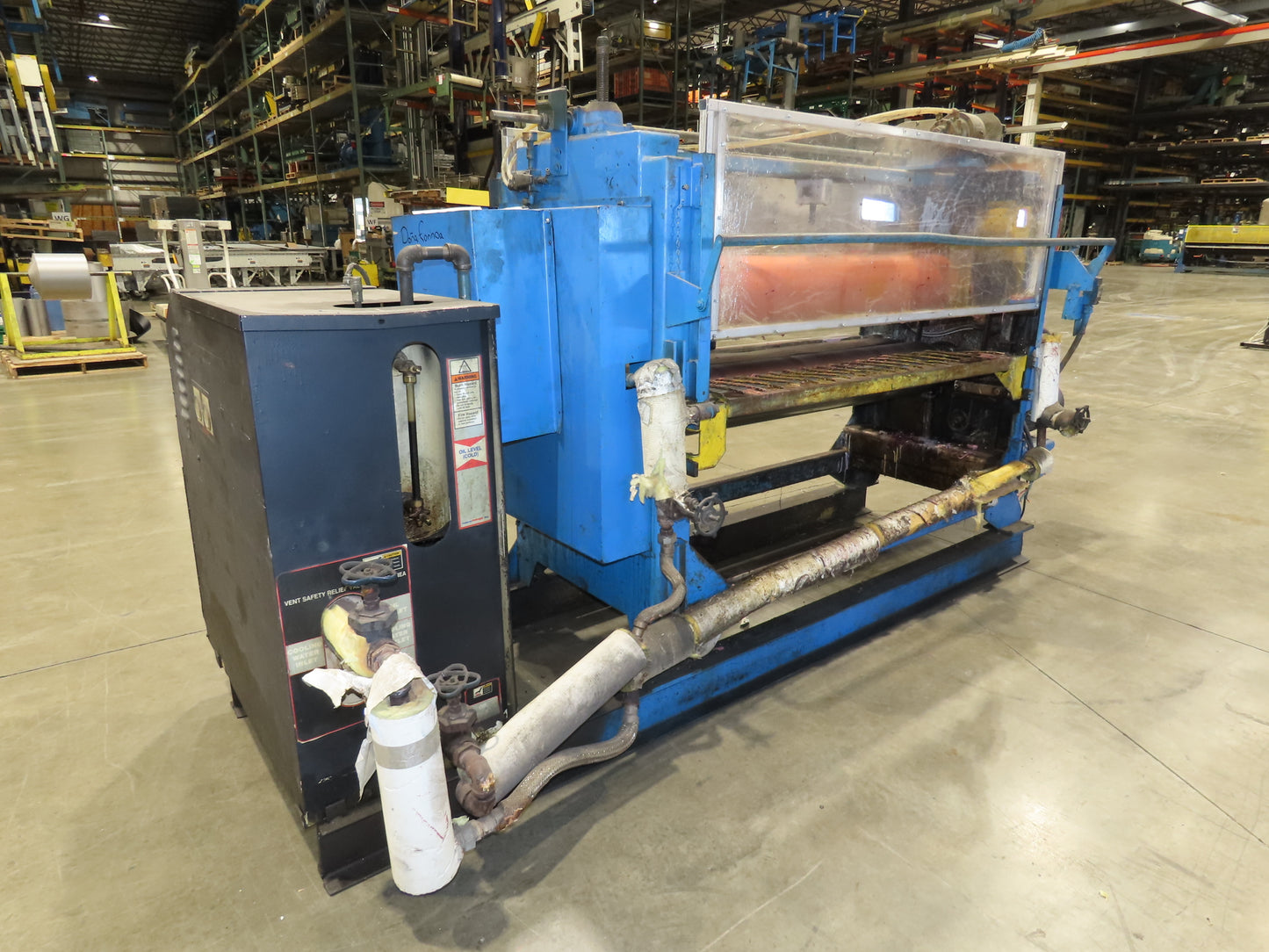 Black Bros 62" Hot Melt Roll Coating Glue Applicator Laminator Press Oil Heater