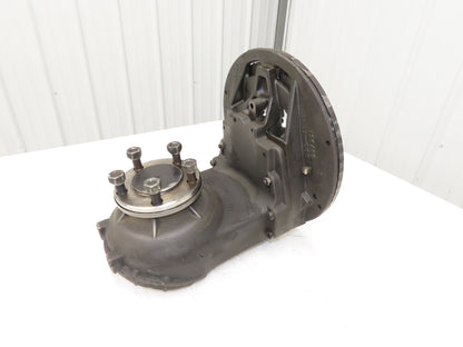 Hyster Drive Axle Power Steering Hub Removed From N30XMR2 Stand On Forklift