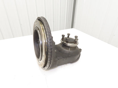 Hyster Drive Axle Power Steering Hub Removed From N30XMR2 Stand On Forklift