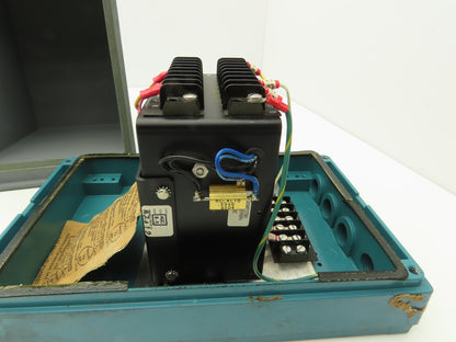 Fischer Porter 10D1419A Mag X Flow Meter Control Unit 120V 275PSI 1.6GPM