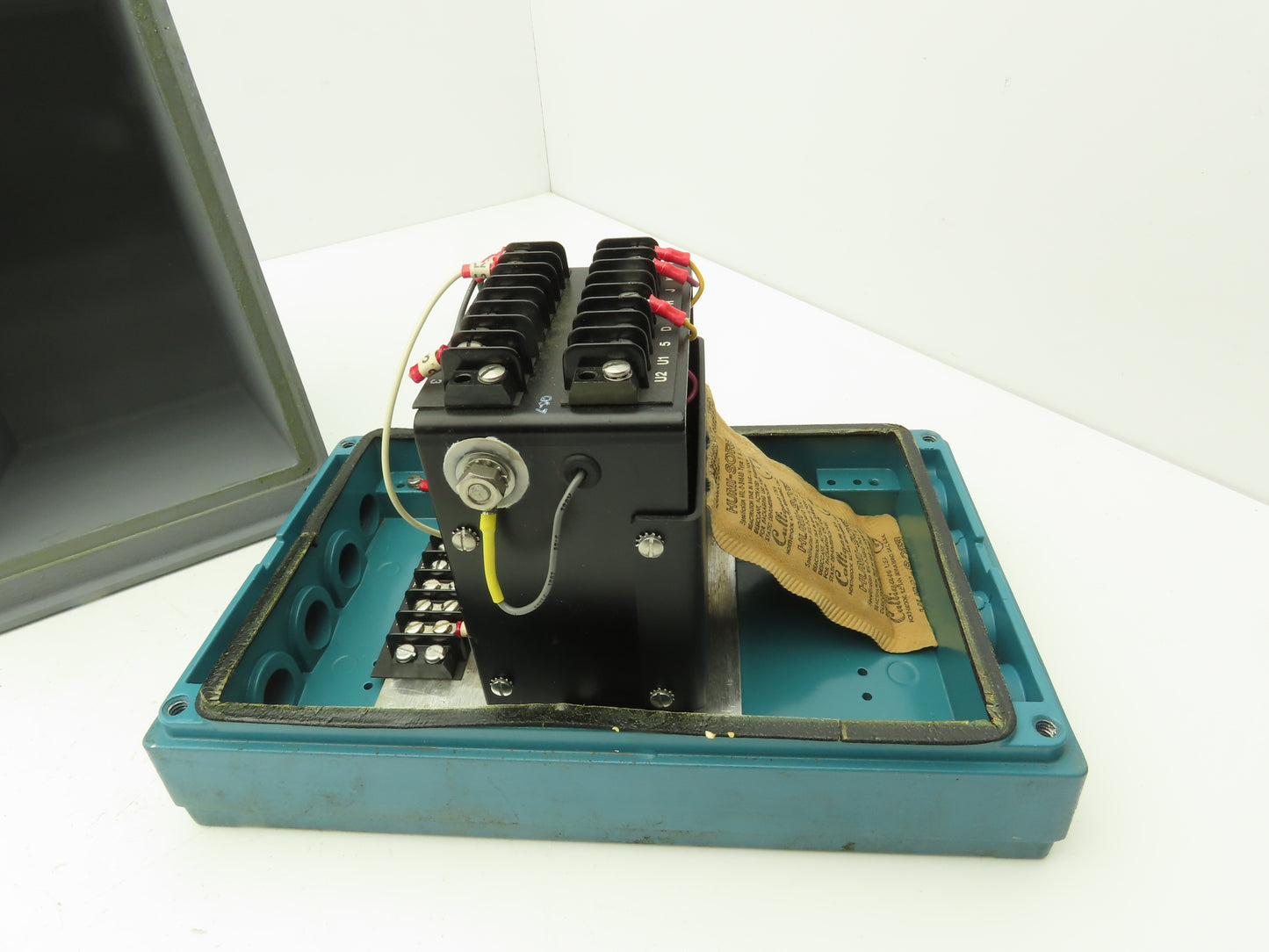 Fischer Porter 10D1419A Mag X Flow Meter Control Unit 120V 275PSI 1.6GPM