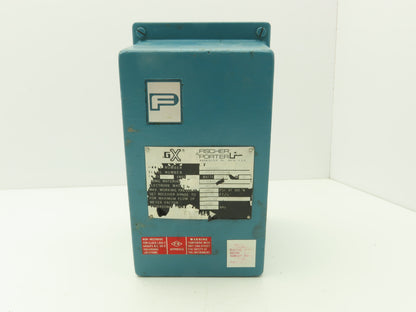Fischer Porter 10D1419A Mag X Flow Meter Control Unit 120V 275PSI 1.6GPM