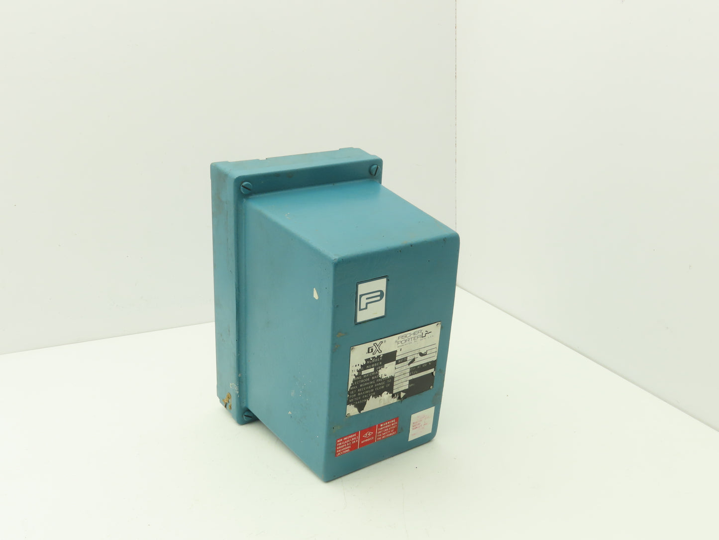 Fischer Porter 10D1419A Mag X Flow Meter Control Unit 120V 275PSI 1.6GPM