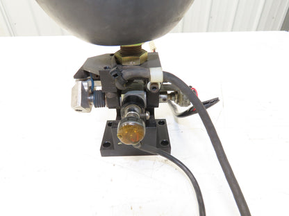Hyster Control Handle Joystick Removed From N30XMR2 Stand On Forklift