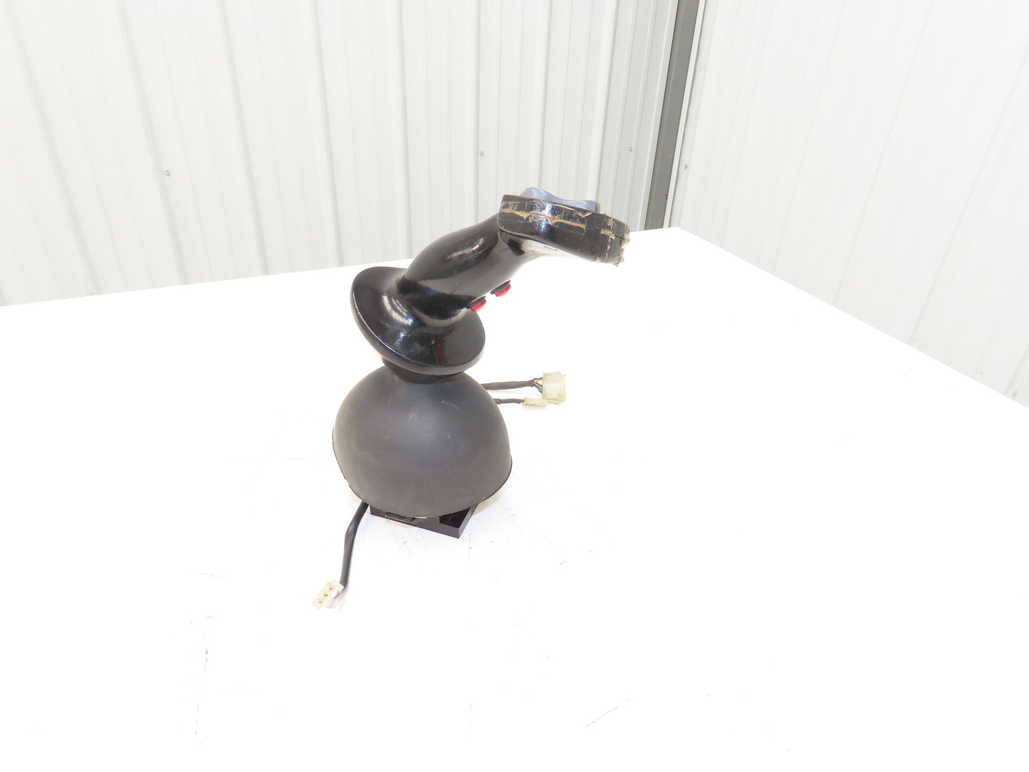 Hyster Control Handle Joystick Removed From N30XMR2 Stand On Forklift