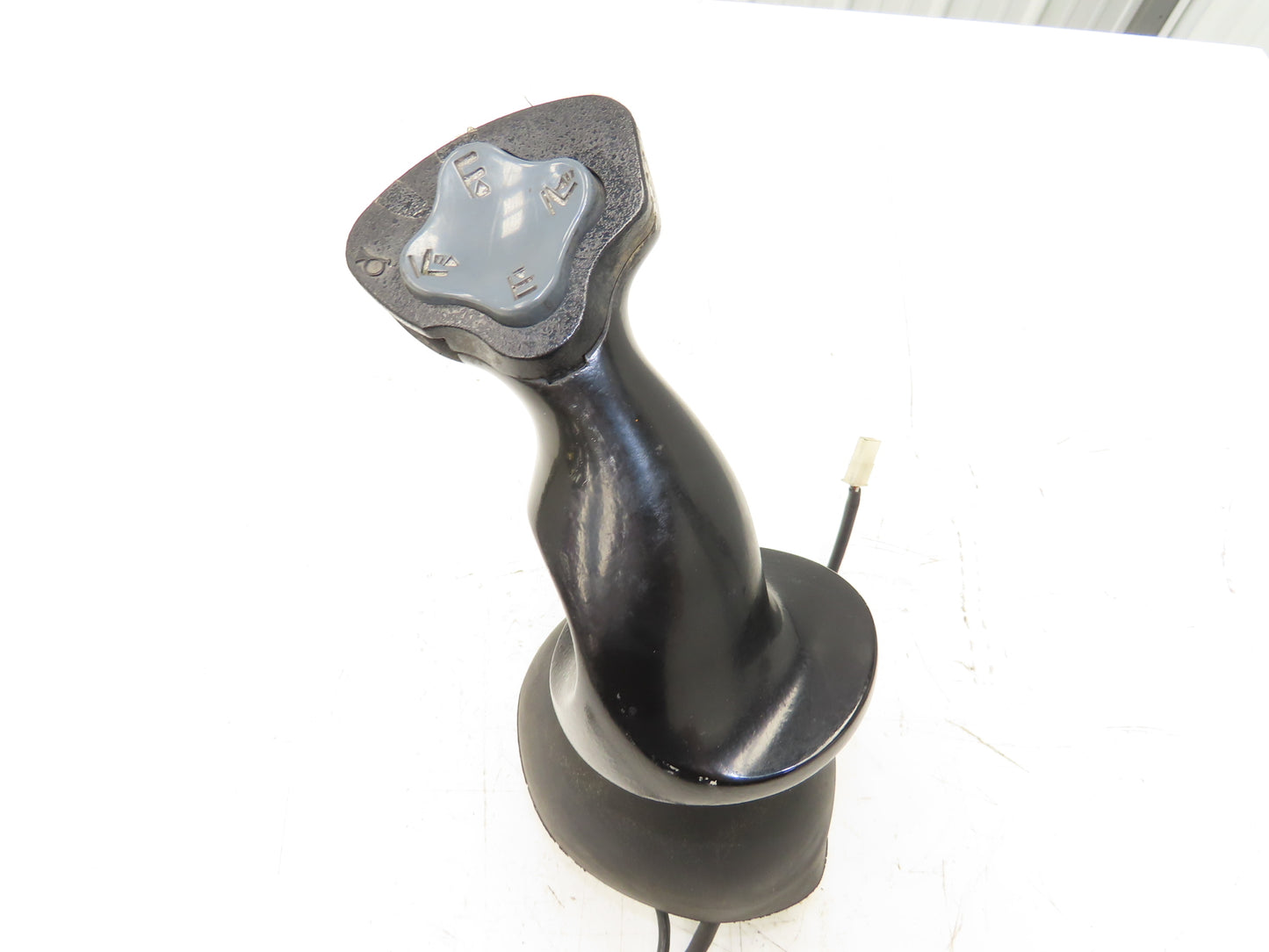 Hyster Control Handle Joystick Removed From N30XMR2 Stand On Forklift