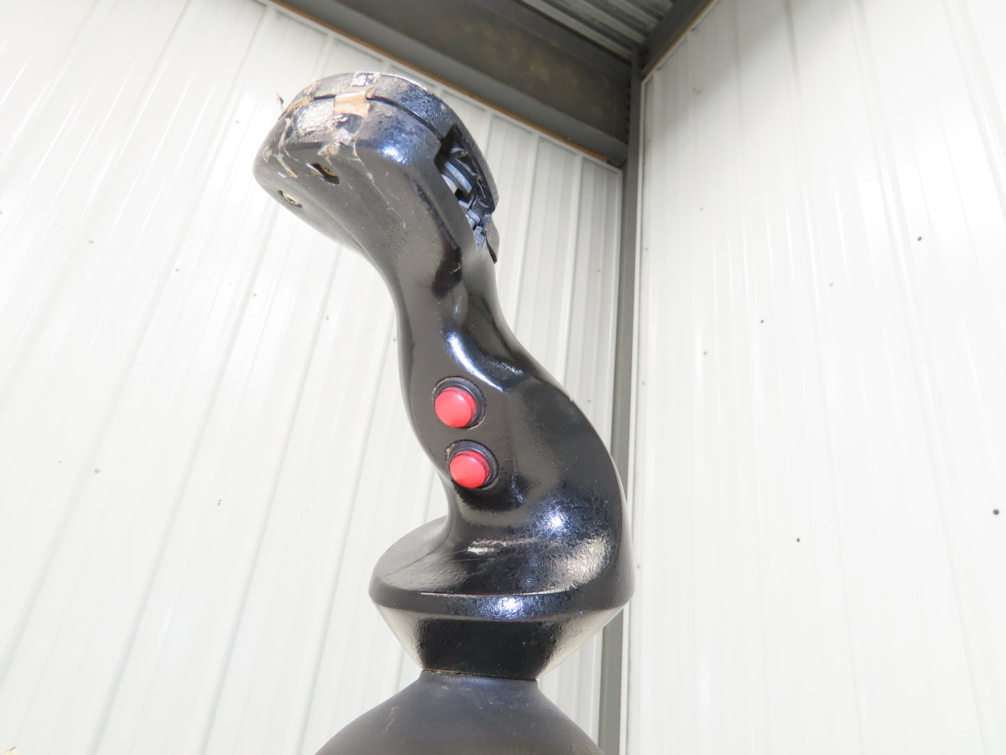 Hyster Control Handle Joystick Removed From N30XMR2 Stand On Forklift