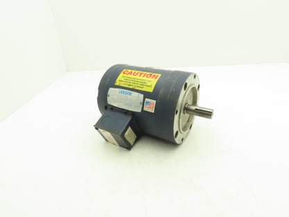 Leeson C145T17NC26A AC Motor 1Hp 1740 RPM 208-230/460V 3Ph 145TC TENV