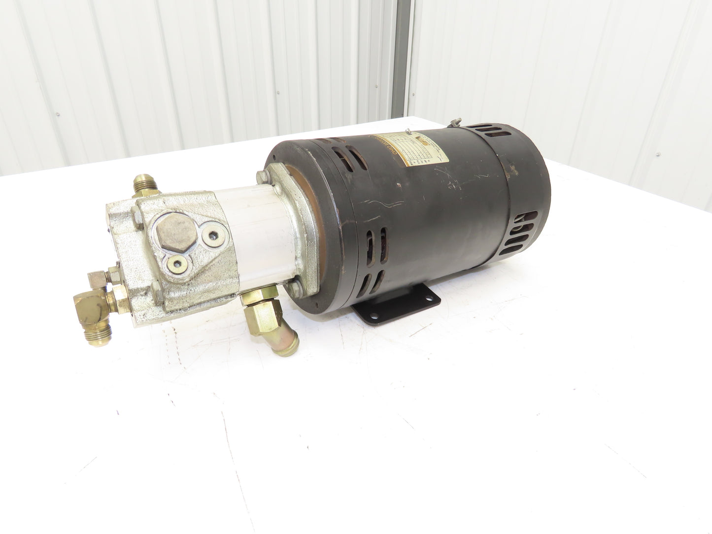 Hyster D-563203X8029 Hydraulic Pump & Motor 24VDC Removed From N30XMR2 Forklift