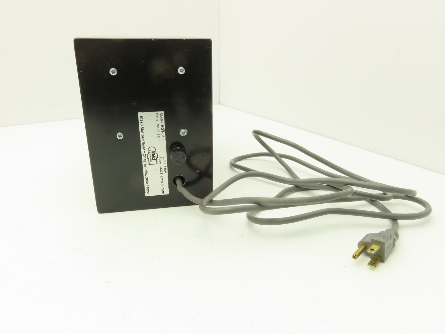 IMS RGS-33 Spray Controller 2 Solenoid Output Cycle Count 120V