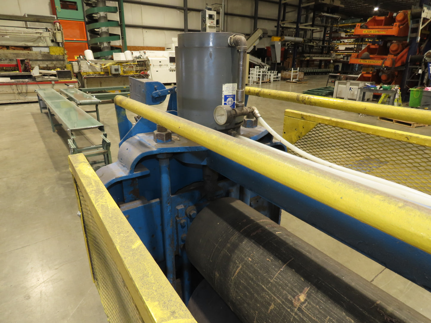 Black Bros 2-Roll Laminator Fiberglass Sheet Press 9' 2"W Rollers 5Hp 3PH