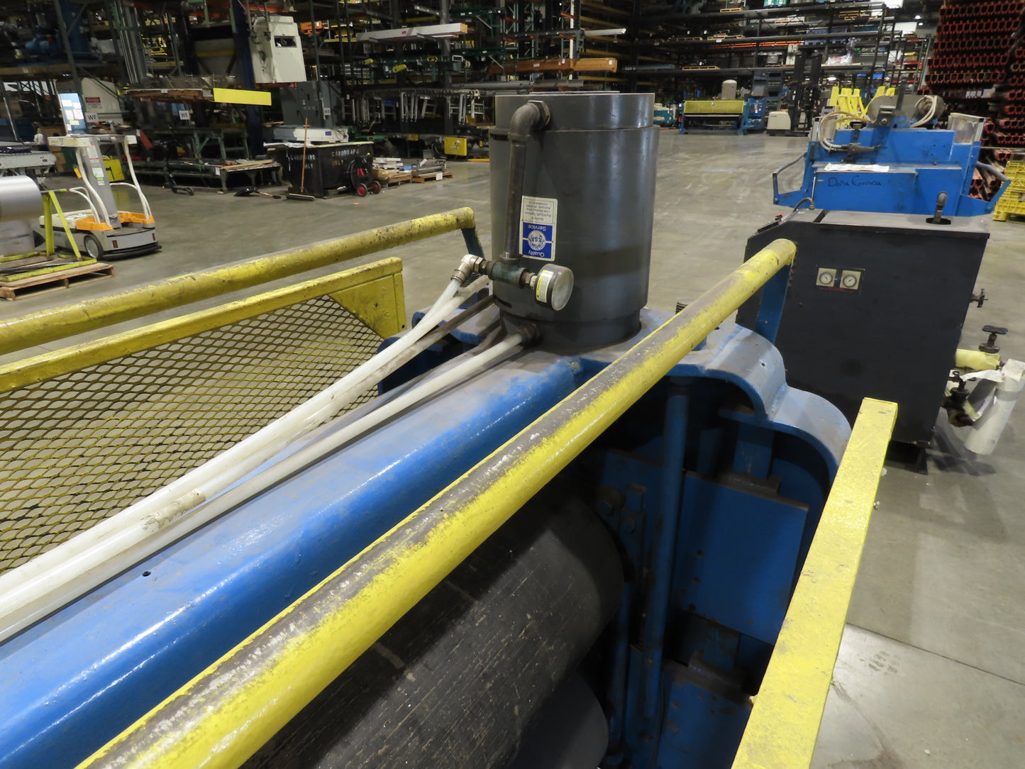 Black Bros 2-Roll Laminator Fiberglass Sheet Press 9' 2"W Rollers 5Hp 3PH