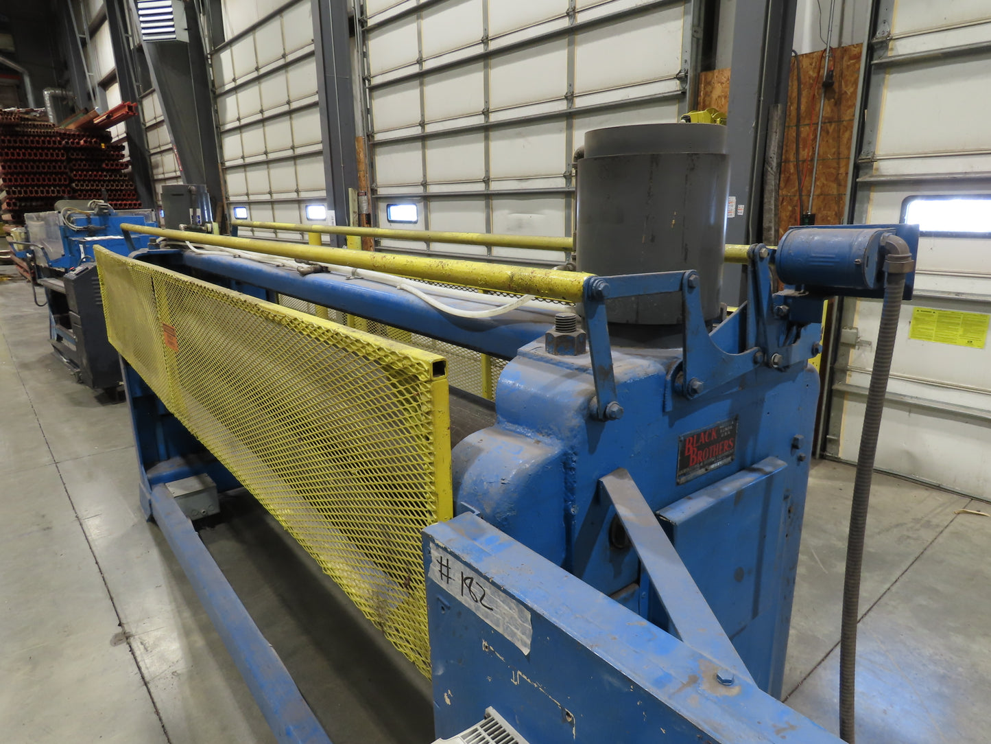 Black Bros 2-Roll Laminator Fiberglass Sheet Press 9' 2"W Rollers 5Hp 3PH