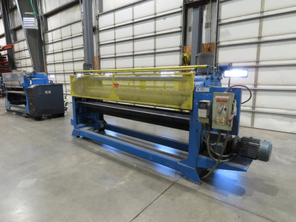 Black Bros 2-Roll Laminator Fiberglass Sheet Press 9' 2"W Rollers 5Hp 3PH