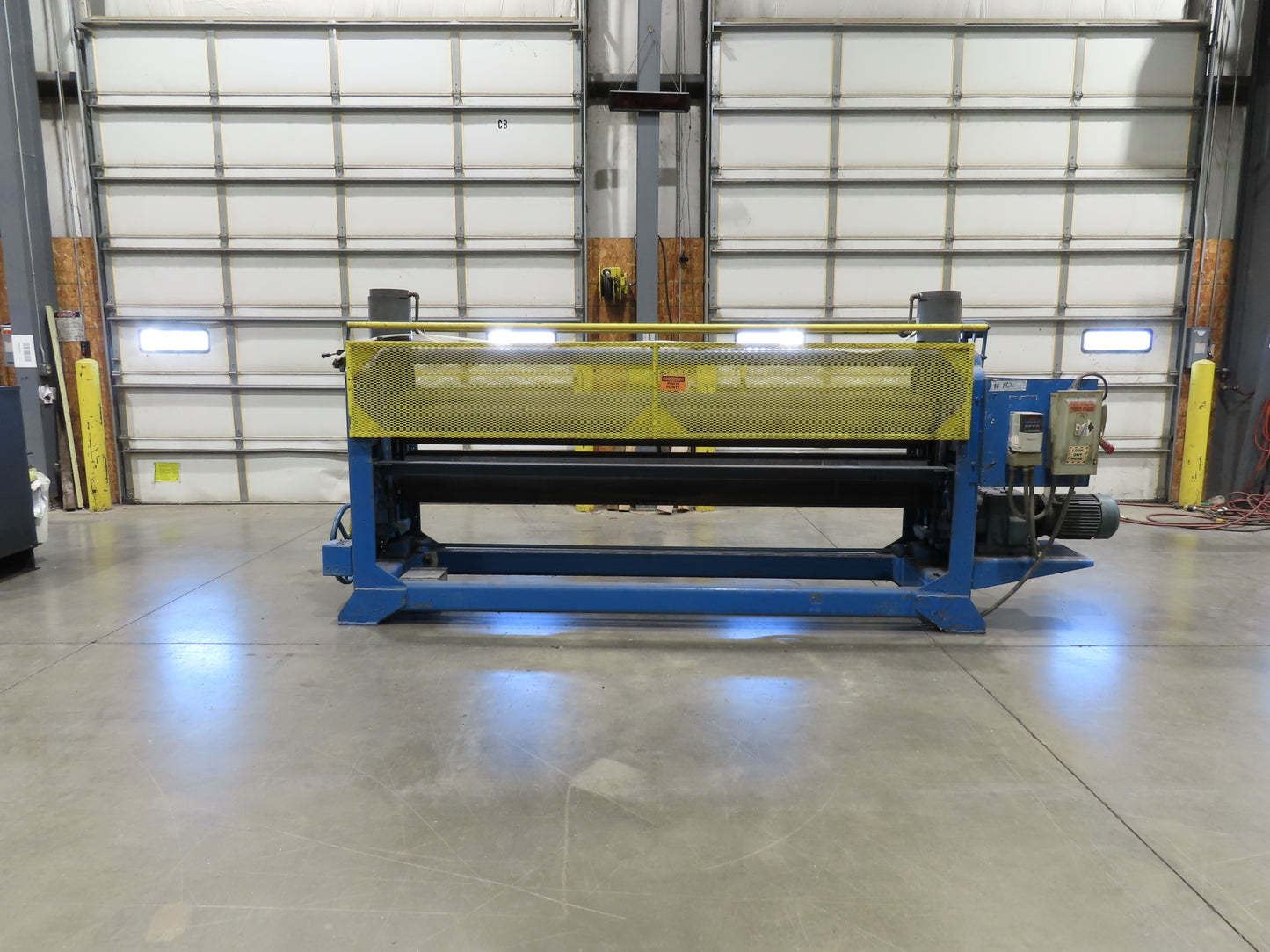 Black Bros 2-Roll Laminator Fiberglass Sheet Press 9' 2"W Rollers 5Hp 3PH