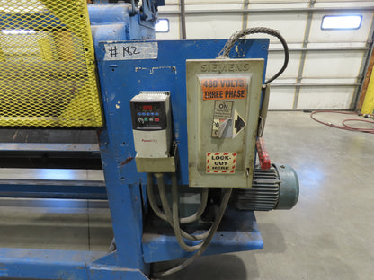 Black Bros 2-Roll Laminator Fiberglass Sheet Press 9' 2"W Rollers 5Hp 3PH