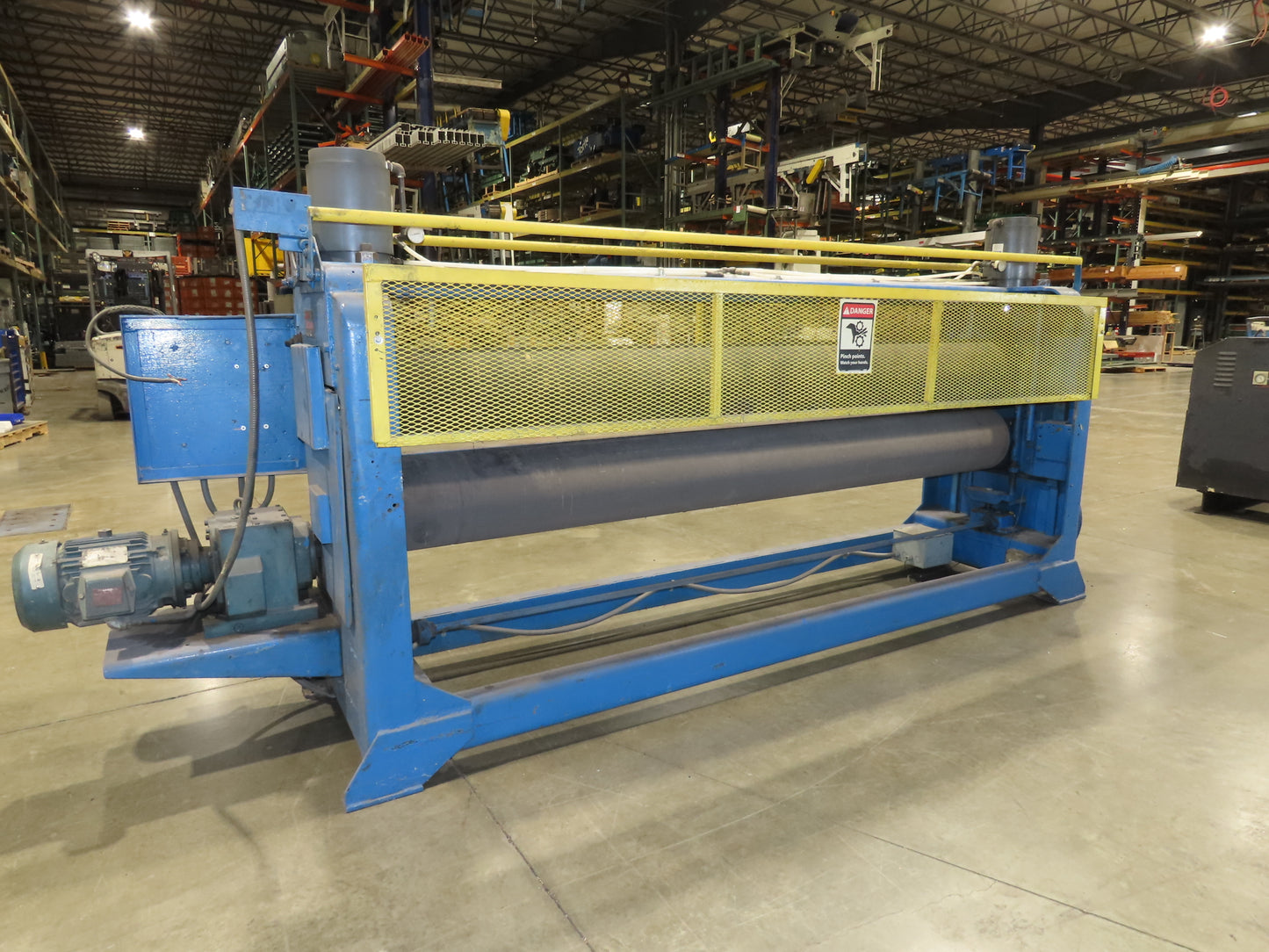 Black Bros 2-Roll Laminator Fiberglass Sheet Press 9' 2"W Rollers 5Hp 3PH