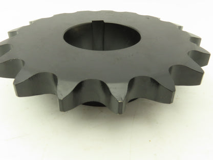 Browning H100Q17 #100 Roller Chain Sprocket 17 Tooth Split Taper Q1 Bushing