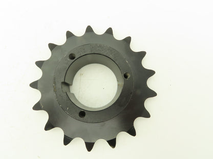 Browning H100Q17 #100 Roller Chain Sprocket 17 Tooth Split Taper Q1 Bushing
