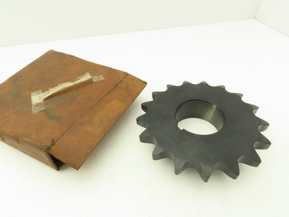 Browning H100Q17 #100 Roller Chain Sprocket 17 Tooth Split Taper Q1 Bushing