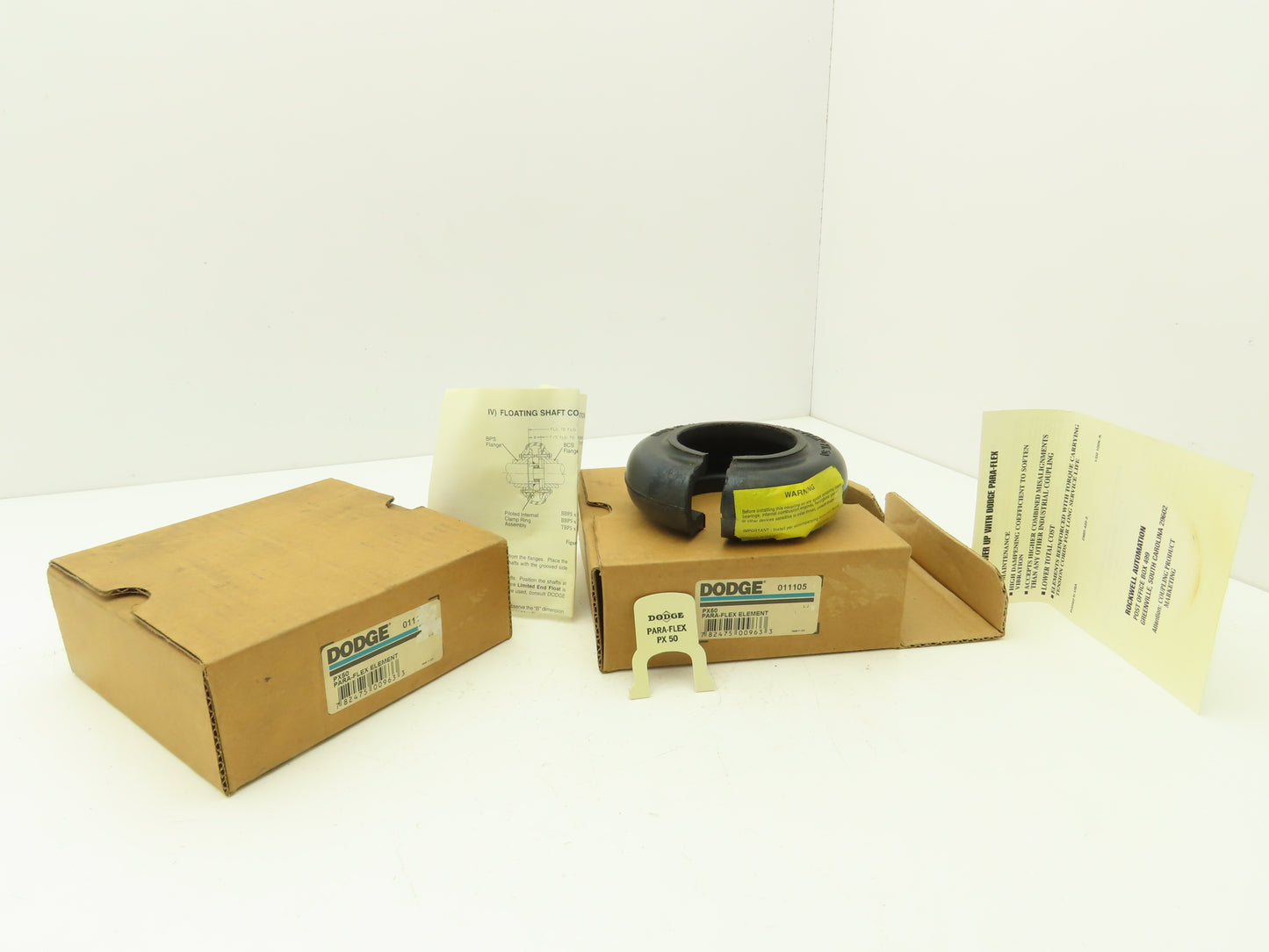 Dodge 011105 PX50 Para-Flex Coupling Rubber Element  Lot of 2