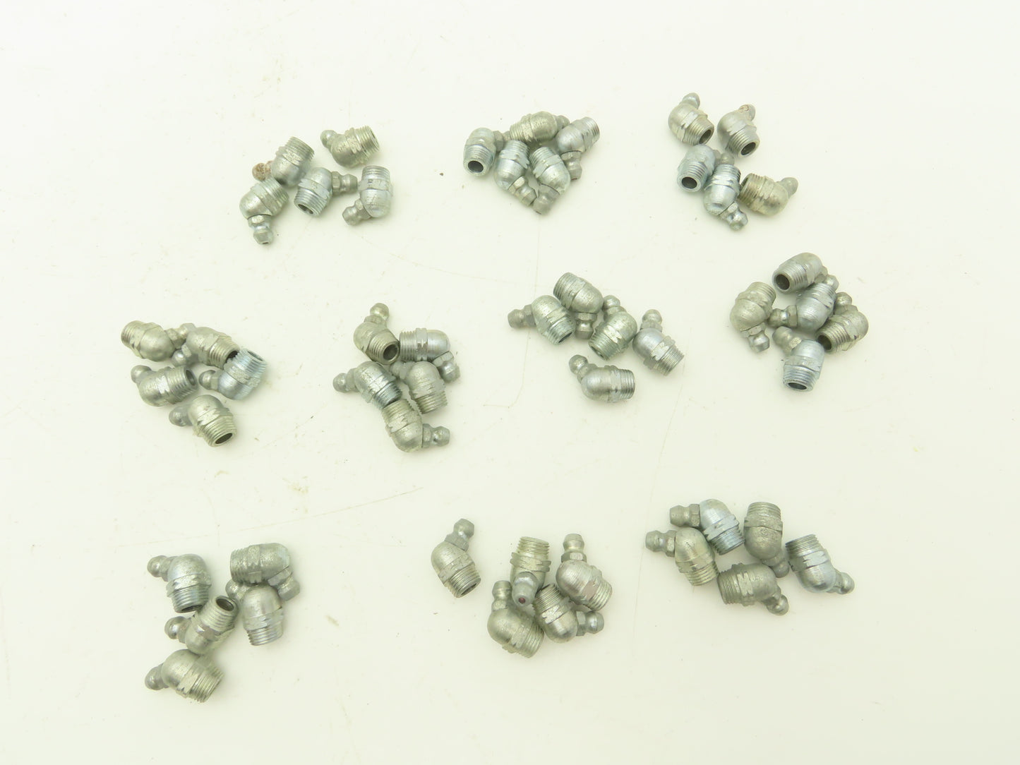 Angled Grease Zerk Fitting 1/8"NPT 30 Degree  Lot of 50