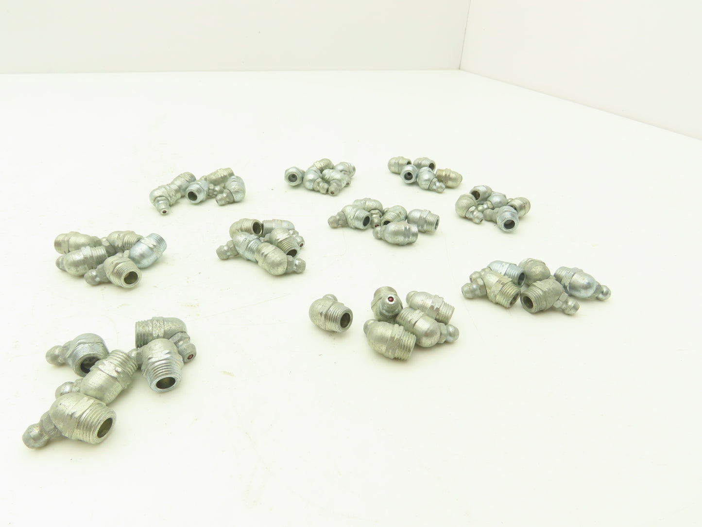 Angled Grease Zerk Fitting 1/8"NPT 30 Degree  Lot of 50