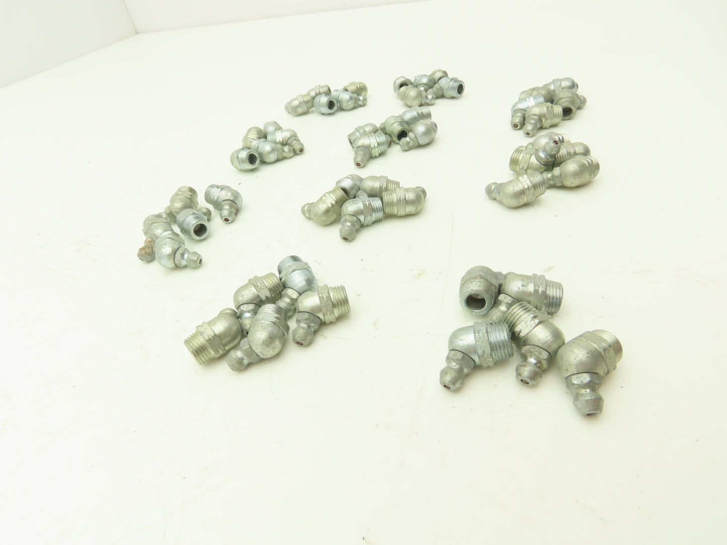 Angled Grease Zerk Fitting 1/8"NPT 30 Degree  Lot of 50