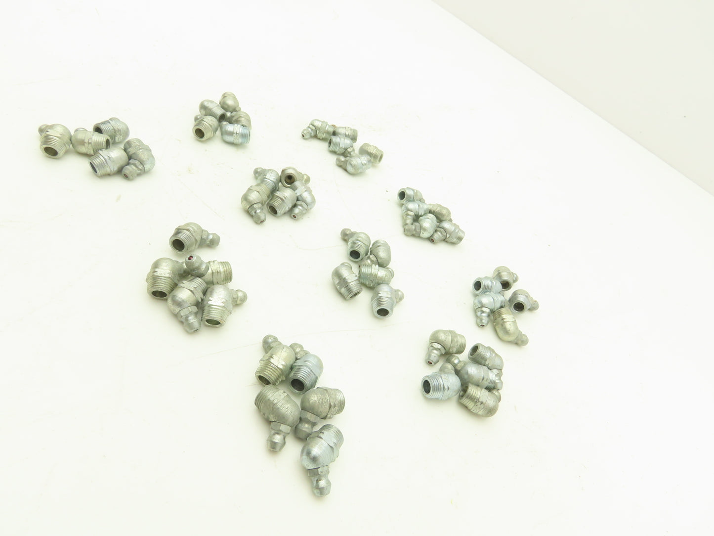 Angled Grease Zerk Fitting 1/8"NPT 30 Degree  Lot of 50