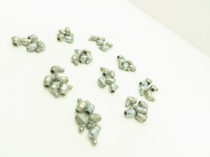 Angled Grease Zerk Fitting 1/8"NPT 30 Degree  Lot of 50