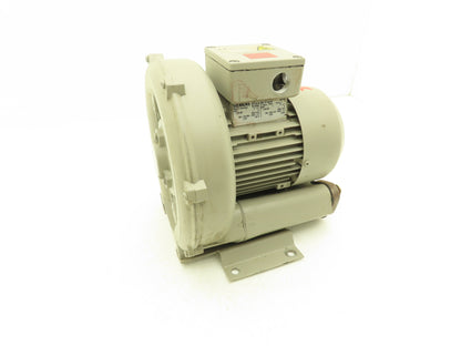 Siemens ELMO-G Regenerative Vacuum Blower 230/460V .48KW -149mbar 160mbar
