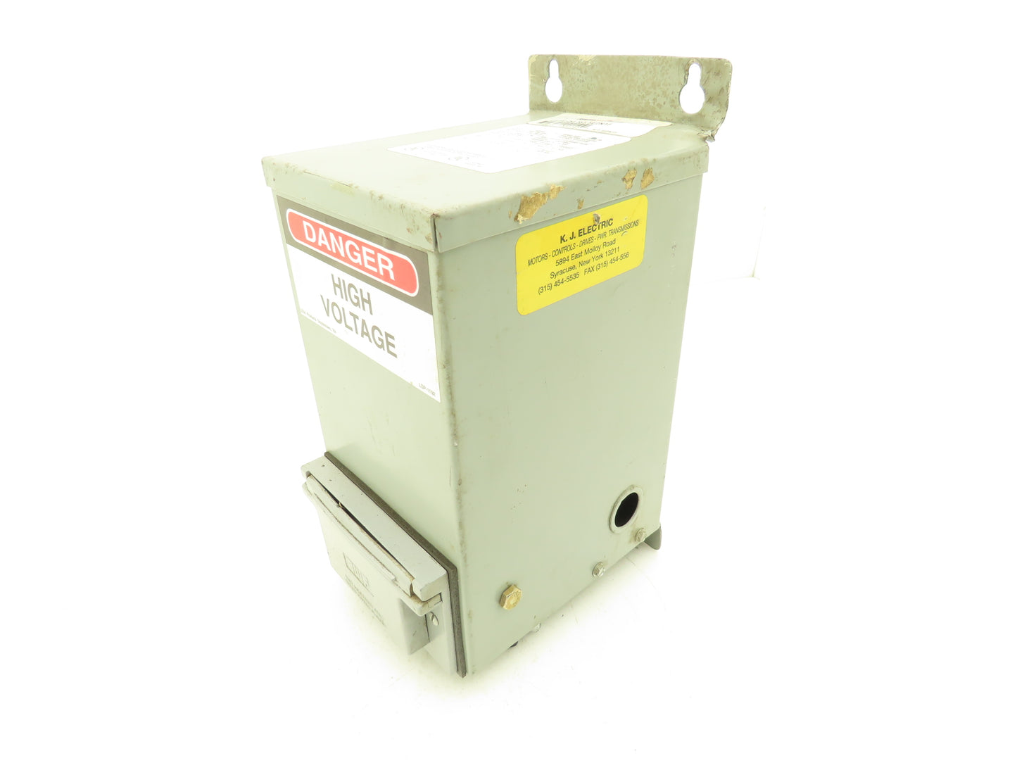 Federal Pacific Transformer 1KVA PRI 240/480V SEC 120/240V 1PH w/Receptacle