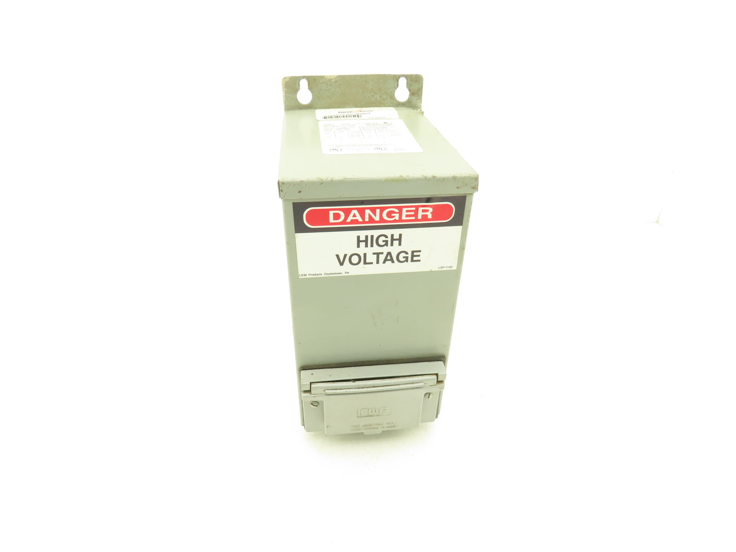 Federal Pacific Transformer 1KVA PRI 240/480V SEC 120/240V 1PH w/Receptacle