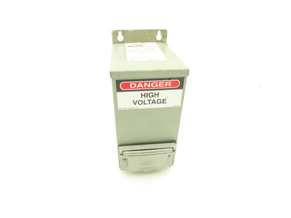 Federal Pacific Transformer 1KVA PRI 240/480V SEC 120/240V 1PH w/Receptacle