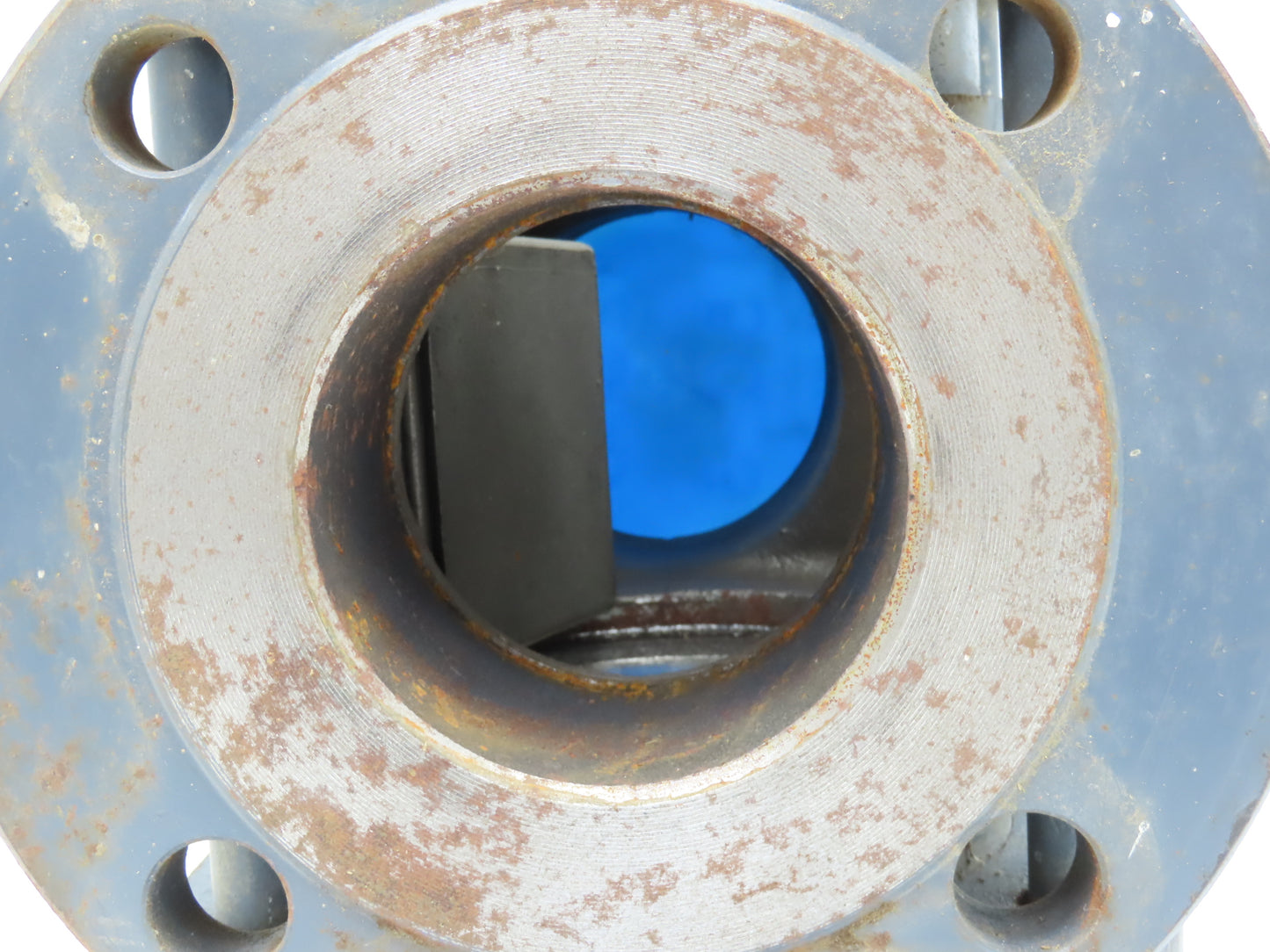 Jacoby Tarbox 910-3B Dual Sight Glass Flow Indicator Flap Check Valve 3" Flanged