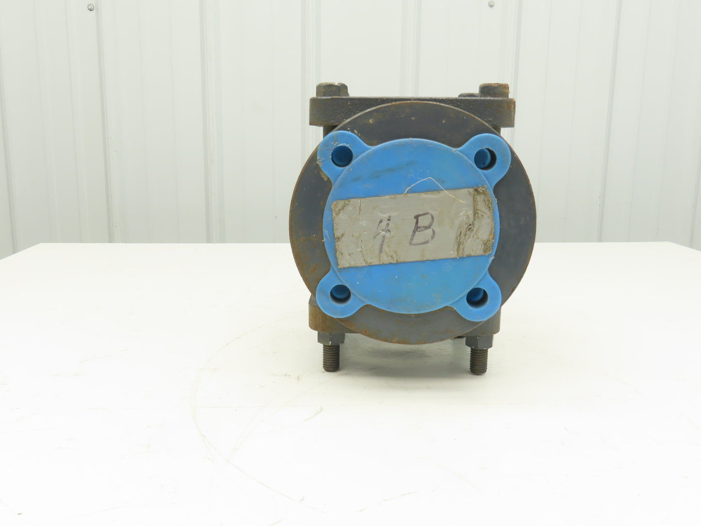 Jacoby Tarbox 910-3B Dual Sight Glass Flow Indicator Flap Check Valve 3" Flanged