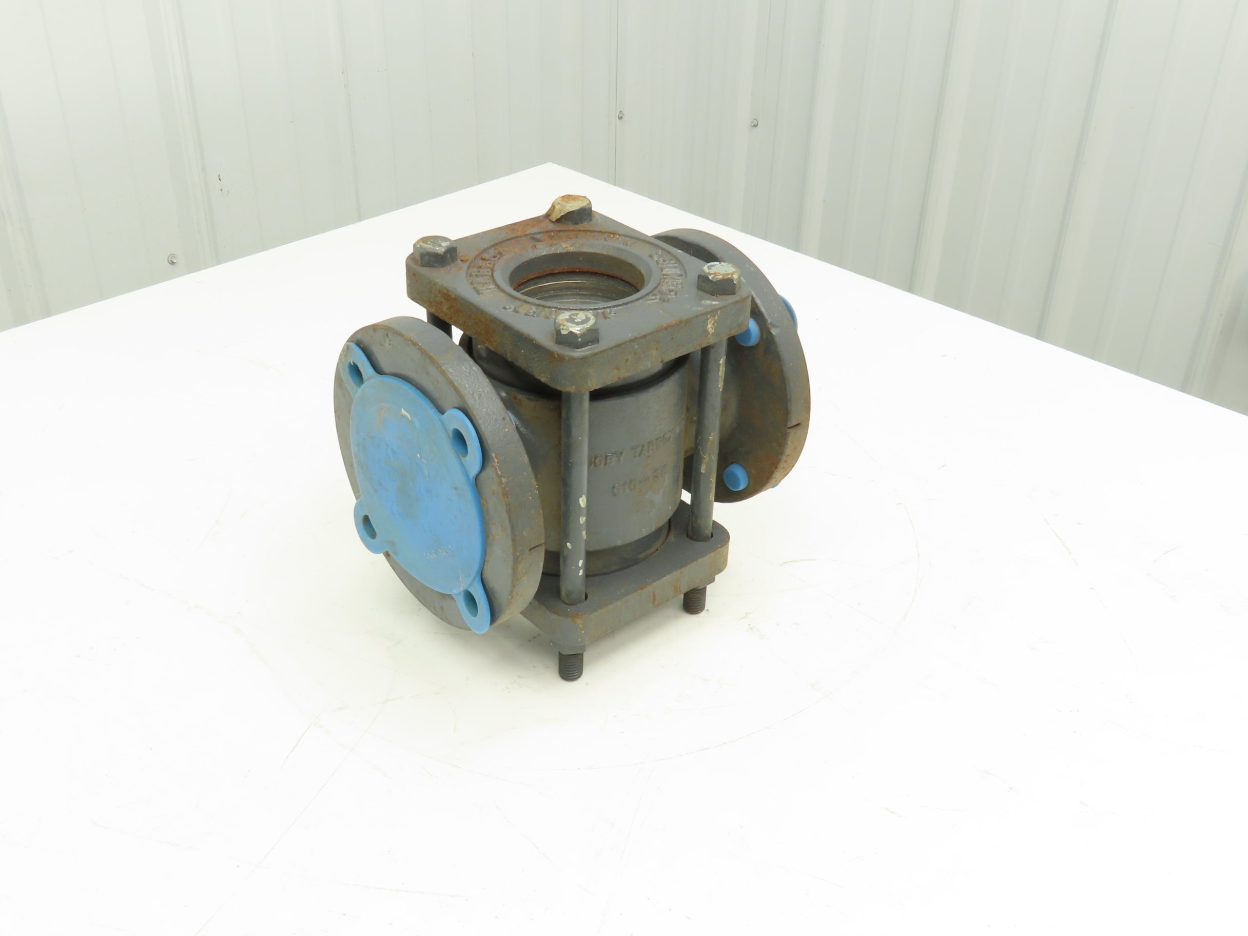 Jacoby Tarbox 910-3B Dual Sight Glass Flow Indicator Flap Check Valve ...