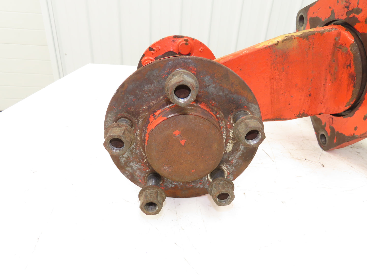 Linde E14-E20P Forklift Dual-Wheel Rear Axle Assembly Off E18C-02