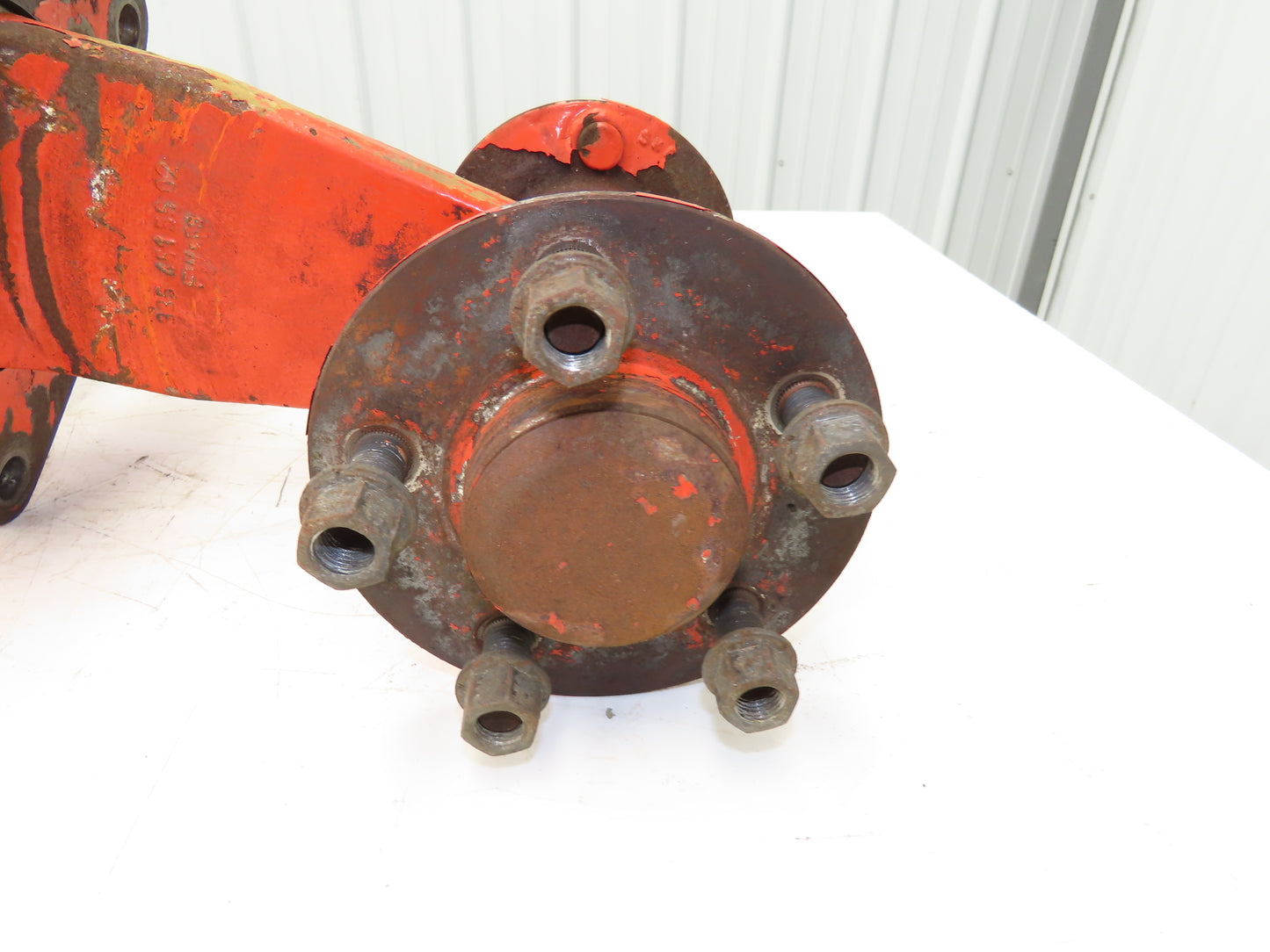 Linde E14-E20P Forklift Dual-Wheel Rear Axle Assembly Off E18C-02