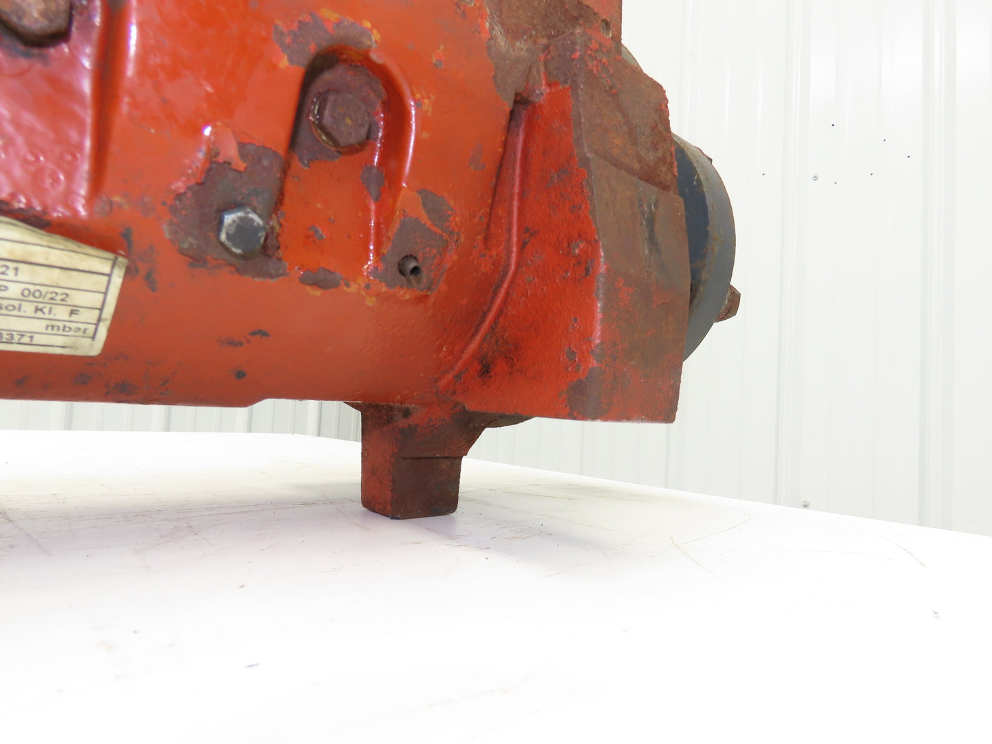 Linde AE18-03 Forklift Dual-Wheel & Motor Front Axle Assembly Off E18C-02