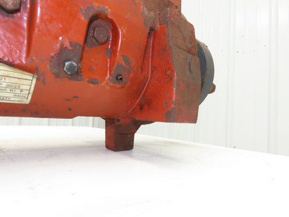 Linde AE18-03 Forklift Dual-Wheel & Motor Front Axle Assembly Off E18C-02