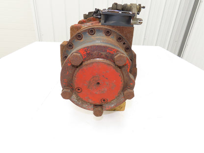 Linde AE18-03 Forklift Dual-Wheel & Motor Front Axle Assembly Off E18C-02