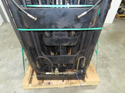 Hyster Mast & Fork Assembly 3 Stage 209" Lift 3000lb Off N30XMR2 Reach Truck