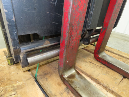 Hyster Mast & Fork Assembly 3 Stage 209" Lift 3000lb Off N30XMR2 Reach Truck