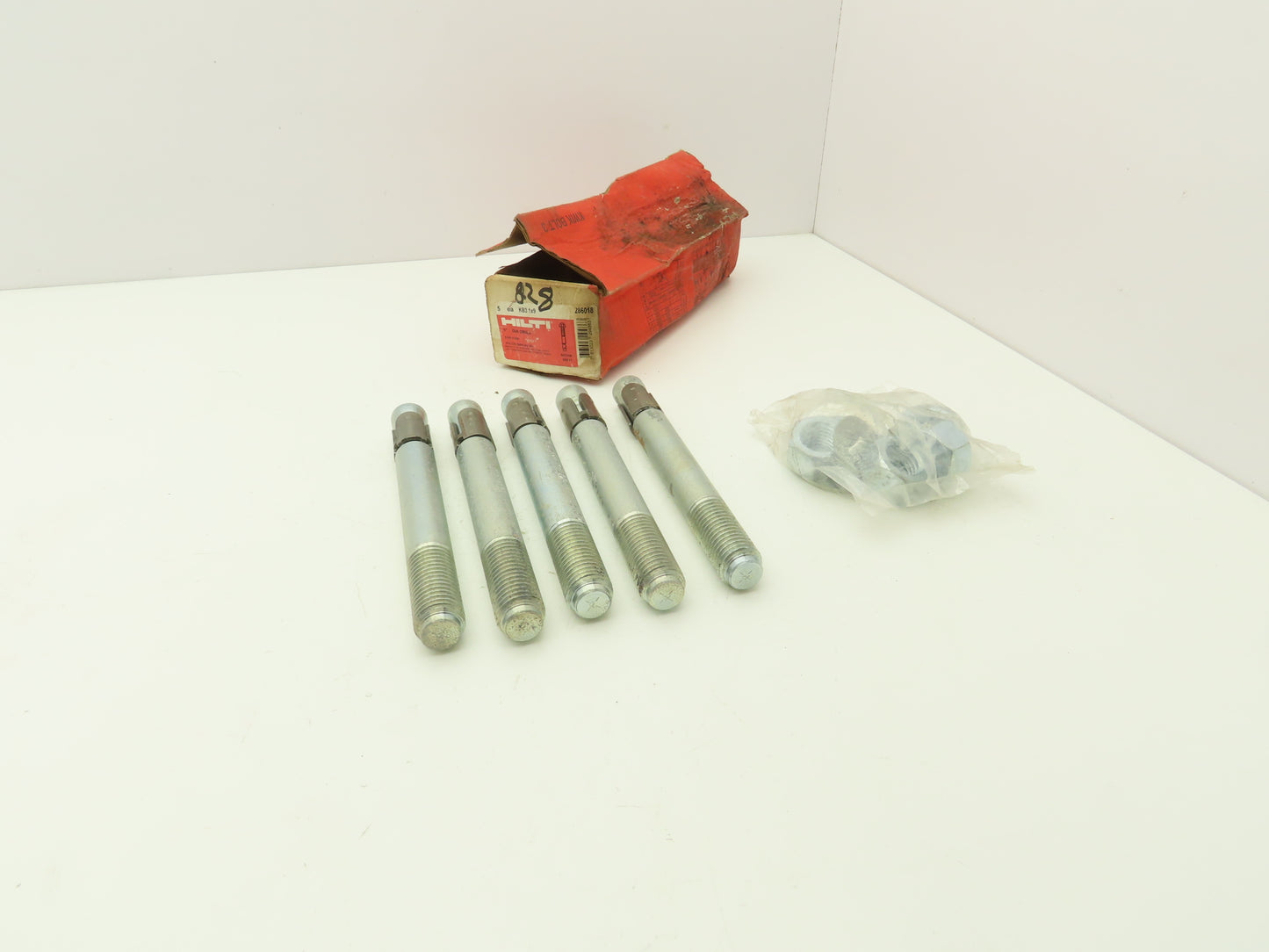 Hilti KB3 1x9 Concrete Expansion Anchor Bolt 1"Dia x 9"Length  Box of 5