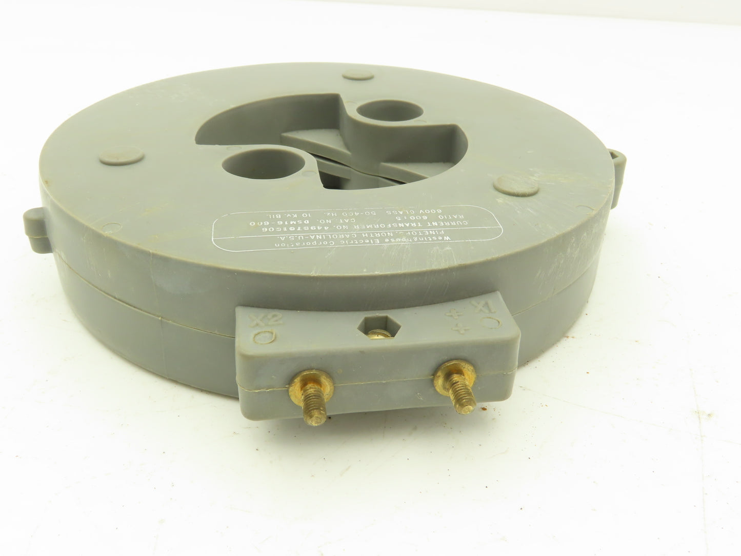 Westinghouse 449D701G06 Current Transformer 600:5 Ratio Body Class 50-400Hz